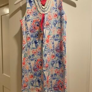 Lilly Pulitzer Blue and Pink Dress